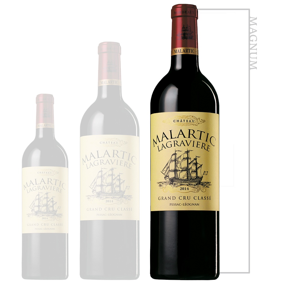 Chateau Malartic Lagraviere Grand Cru Classe 2014 - Magnum