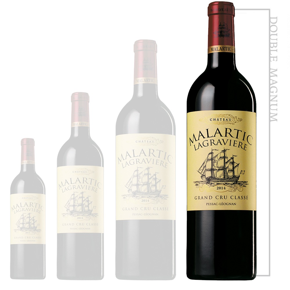 Chateau Malartic Lagraviere Grand Cru Classe 2014 - Double Magnum