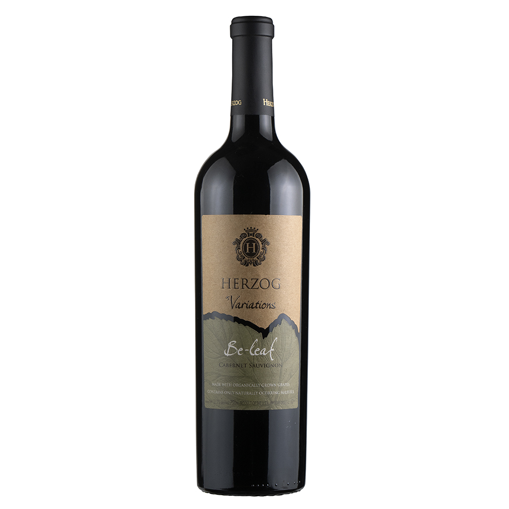 Herzog Variations Be-Leaf Cabernet Sauvignon Bio - no added sulfites