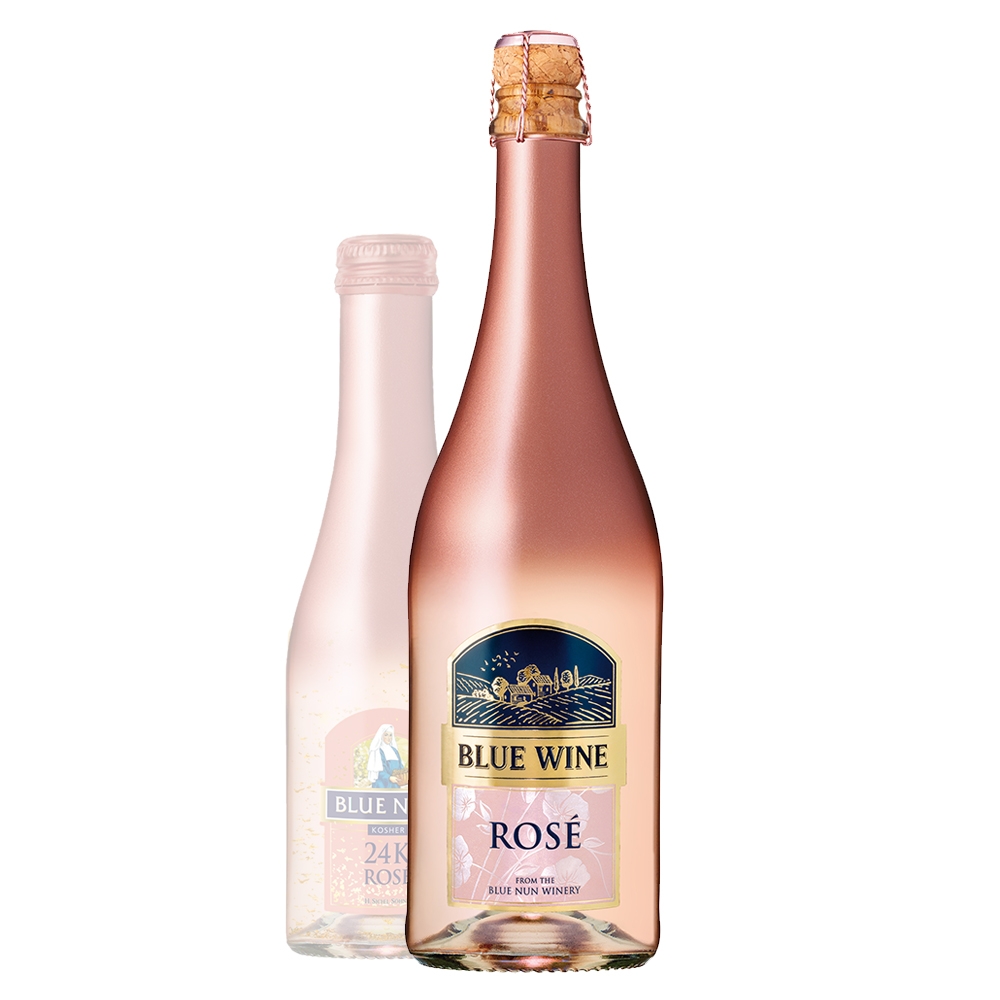 Blue Wine 24K Rose