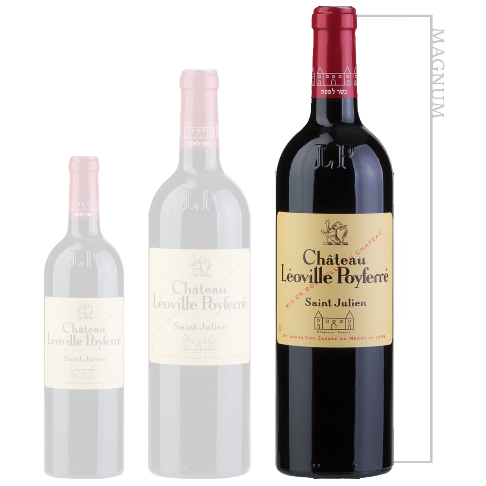 Chateau Leoville Poyferre 2nd Grand Cru Classe Du Medoc en 1855 2017 - Magnum