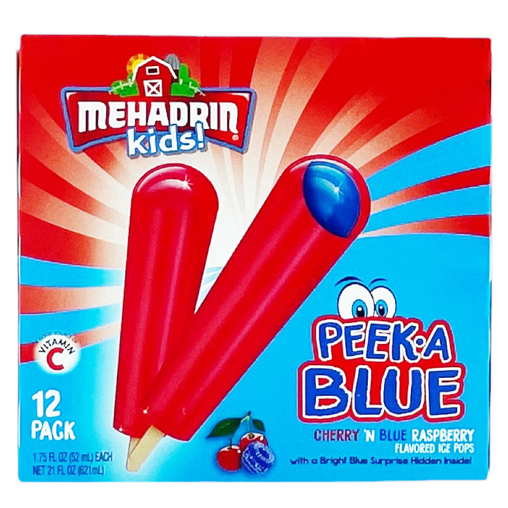 Mehadrin Peek-A-Blue Ice Pops