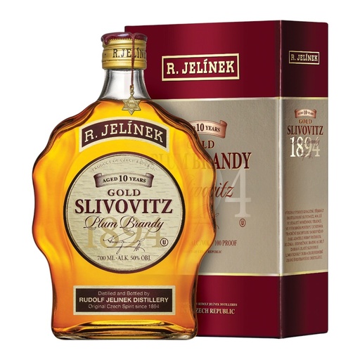 Jelinek Slivovitz Gold 10 Years