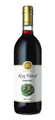 Carmel King David Sweet Red Wine